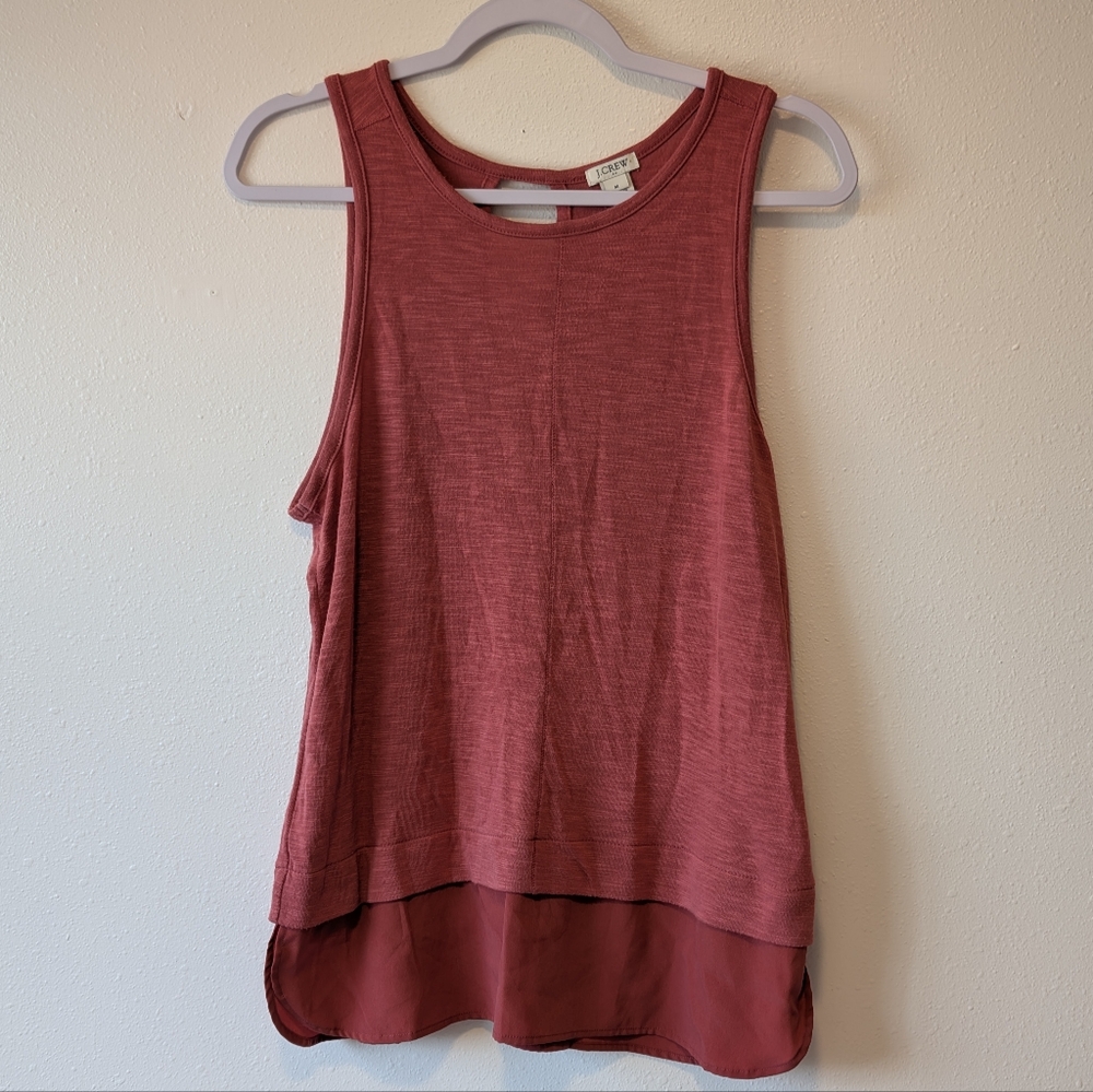 J Crew Keyhole Back Tank